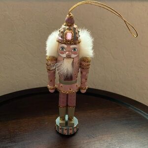 Unbranded: Pink Nutcracker Holiday/Christmas Ornament-